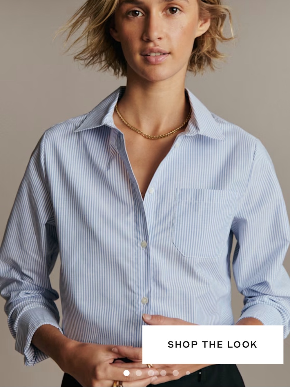 Sézane tomboy shirt